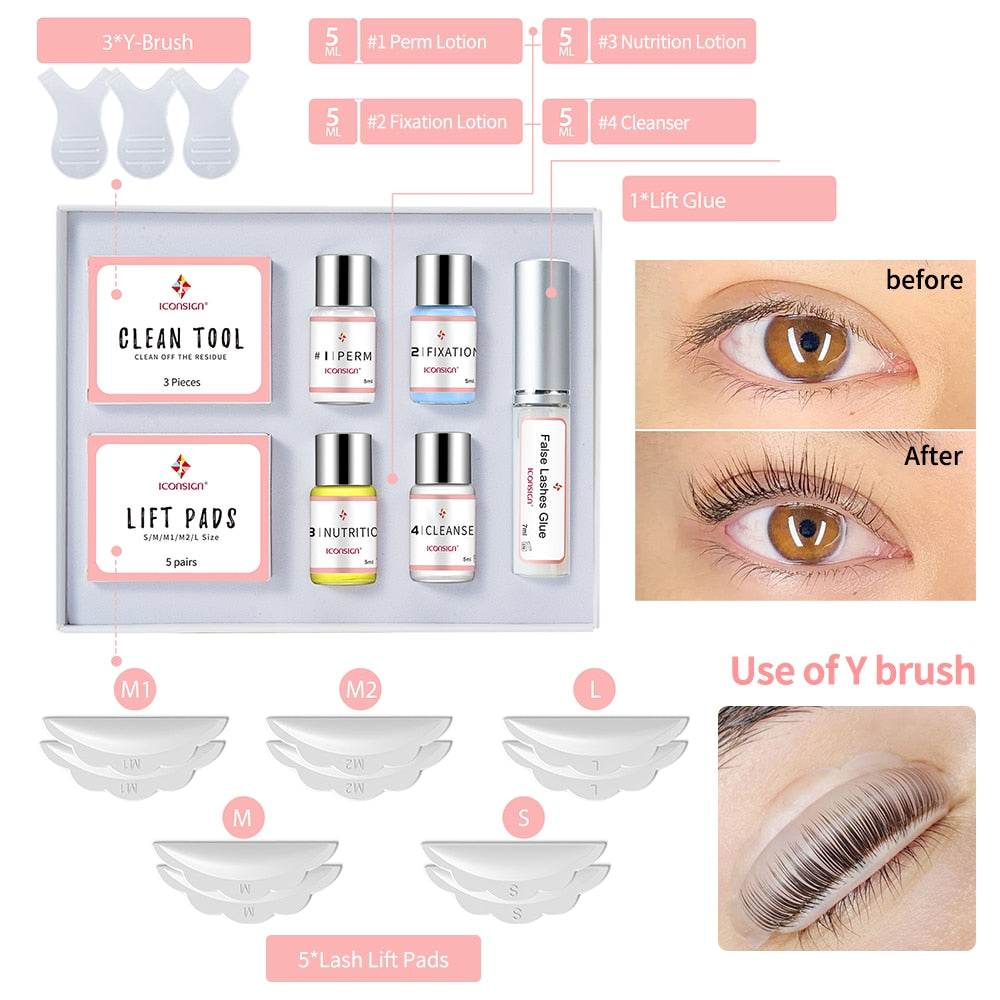Dropshipping ICONSIGN Lash Lift Kit Lifting pestañas